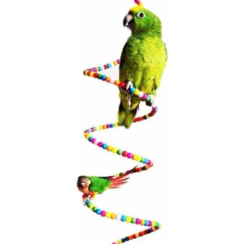 Parrots Toys For Bird Stand Accessories Perch Swing Cockatiel Perch Budgie Parakeet Cage Decoration zwierzeta ptaki jouet oiseau