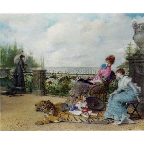 Free shipping court painting on canvas figure wall art Decor picture traditional noble canvas prints oil painting