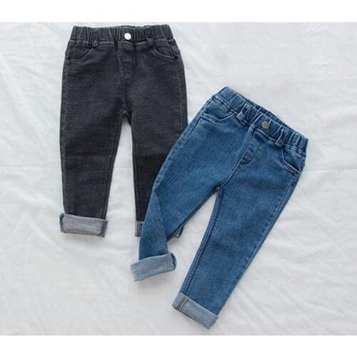 Melario Spring and Autumn Casual Kids Cute Kids Jeans Trousers for Girls Jeans Pants Childrens Clothing Fashion Baby Girl Jeans