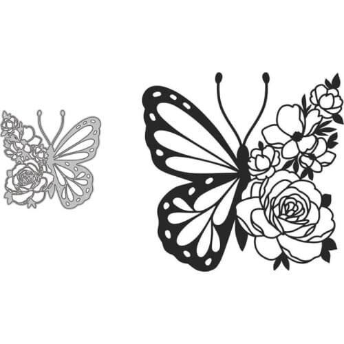 Metal Cutting Dies Butterfly for DIY Scrapbooking Album Paper Cards Decorative Crafts Embossing Die Cuts