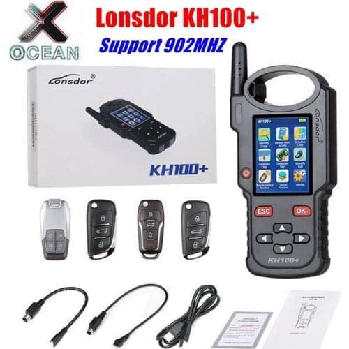 Original Lonsdor KH100+ KH100 + Maker Key Programmer Generate&Simulate Chip/Identify Copy/Remote Frequency/Access control key