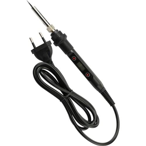 80W LCD Digital Display Temperature Adjustable Electric Soldering Iron Soldering Station Repair Welding Electric Tools kit
