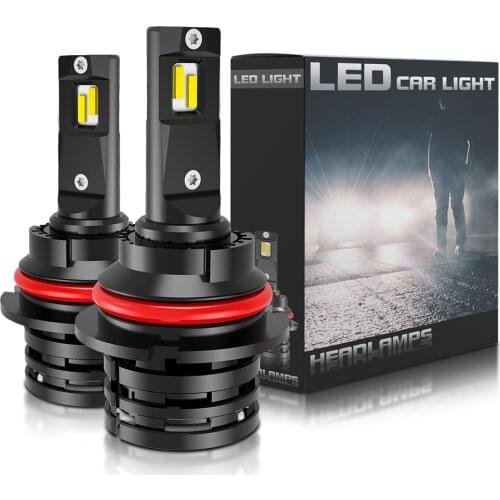 2x 9007 LED H11 LED Bulb H4 H1 9005 9006 9012 Car Headlight Bulbs Fog Light For Fiat 500 500L Infiniti FX35 Q50 G35 QX70 FX G37