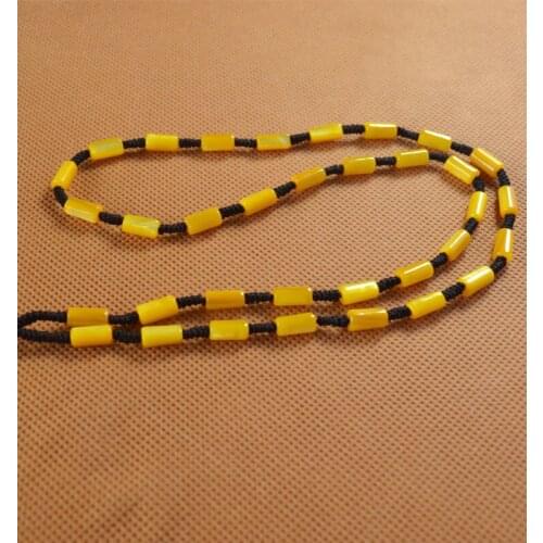 High-grade shell yu red rope lanyard crystal necklace pendant bead transfer cord pendant rope for men and women