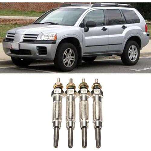 4PCS Diesel Electric Heater Glow Plugs Kit Replacement For Mitsubishi Shogun Pajero 2.8 4M40T 4M40 Repair Tool Parts
