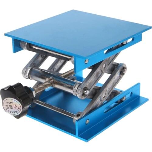 4"x4" Aluminum Router Lift Table Woodworking Engraving Lab Lifting Stand Rack