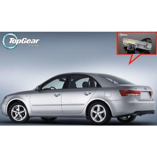 Car Camera For Hyundai Sonata NF NFC YF 2004~2015 High Quality Rear View Back Up Camera For Top Gear Fans Use | CCD + RCA
