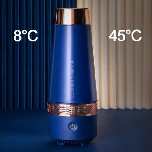 USB Car Cooling Cup 2-in-1 Cup Warmer Cooler Portable Electric Cooler Cup Beverage Cooling Heating Mug Warmer Mugs For Office