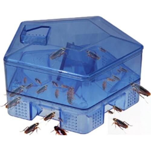 Household Cockroach Traps Box Reusable Cockroach Bug Roach Catcher Cockroach Killer Bait Traps Pesticide For Kitchen
