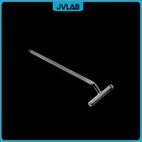 Glass Cell Spreaders Coating Bar Triangle Cell Culture Dish Coated Stick Cell Applicator Spatula Push Plates Handle 154mm 1 / PK