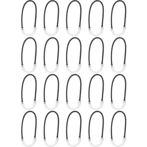 20Pcs Self Luminous Zipper Pulls Cord Replacement for Backpacks, Jackets, Traveling Cases, Luggage, Purses, Handbags N0PC
