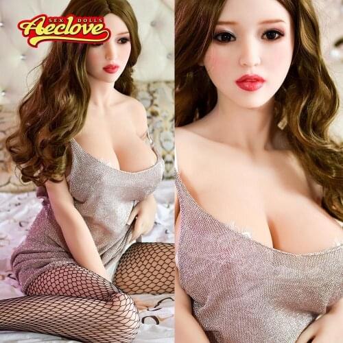 Aeclove 160cm Sex Doll Sexual TPE Doll with Metal Skeleton Real Love Doll Male Sex Masturbation Soft Big Breasts Big Ass