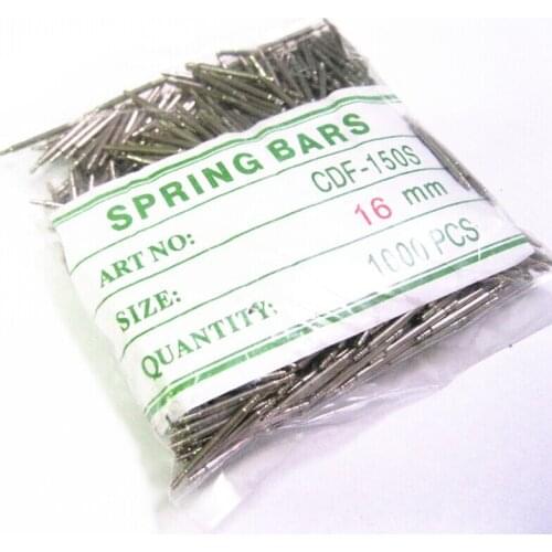 1000PCS/Bag Stainless Steel Pins 6 7 8 9 10 11 12 13 14 15 16 17 18 19 20 21 22 23 24 25 26 27 28 29mm Spring Bar Diameter 1.8MM