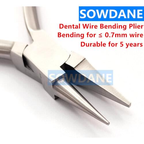 Dental Orthodontic New Adam Utility Bird Beak Plier Round Rectangular Wire Bending Forming Dentist Wire Bend Instrument Tool