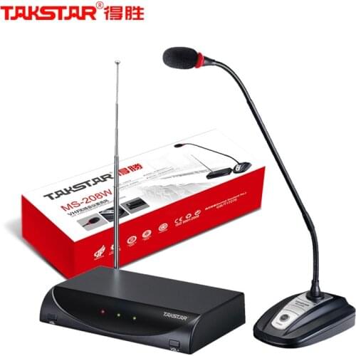 Takstar MS-208W table conference and speech wireless microphone live presentation speech condenser microphone