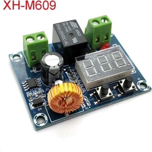 XH-M609 DC 12V-36V Charger Module Voltage OverDischarge Battery Protection Precise Undervoltage Protection Module Board