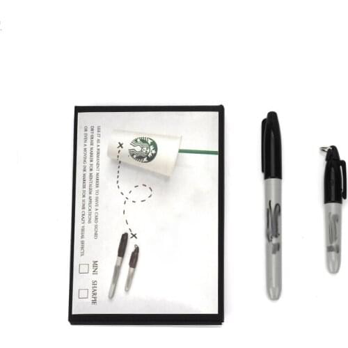 1 Pcs SansMinds Pen Magic Tricks (Gimmick+Online Teaching) Street Close Up Magic Comedy Stage Magic Props