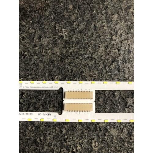 2pcs LED backlight strip 92 lamp for LG 65" V18 GTV 6916L-3177 3178 REV 0.1 R-TYPR L