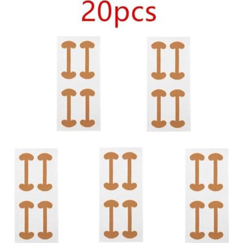 20pcs Professional Ingrown Toenail Foot Corrector Stickers Elasticity Toe Nail Care Pedicure Tools Health Care Protects Toe Nail