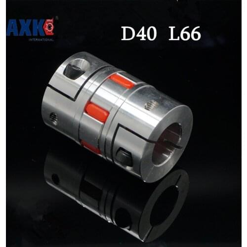 3pcs 8mm 10mm 14mm 17mm 12mm 12.7mm 15mm 15.875 16 18 19 20mm 22mm motor Jaw Shaft Coupler Flexible Spider plum Coupling D40 L66
