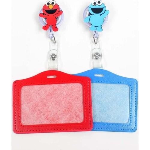 Cartoon Boys 60cm Acrylic Badge Scroll Nurse And Student Office Reel Character Scalable Exhibition Business Card Badge Holder