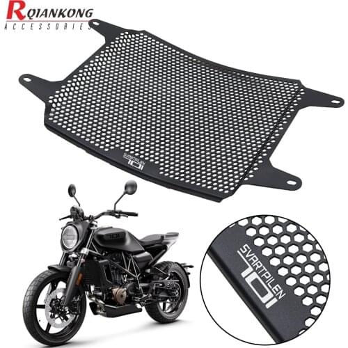 For Husqvarna Svartpilen 701 2021 Motorcycle Accessories Radiator Grille Guard Protector Grill Cover Vitpilen 701 2018-2019-2021