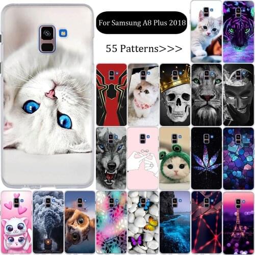 Case for Samsung Galaxy A8 Plus 2018 Case Capa Coque TPU Silicon Case for Samsung A8 Plus A 8+ 2018 A730F Cover Protector Bumper