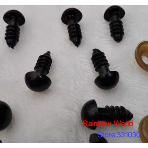 9mm plastic reddish black round eyes for stuffed toy teddy Bear Animal Puppet Making Handmade DIY accessories 30 pairs/lot