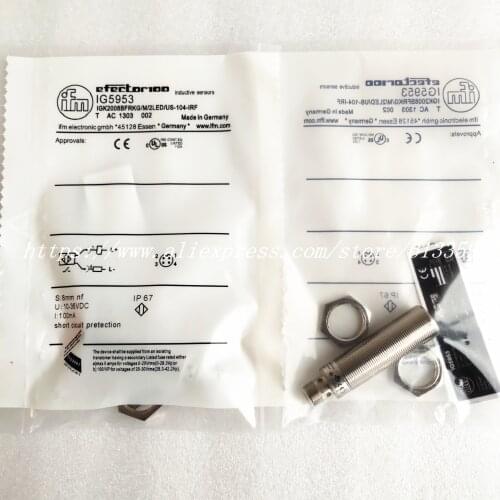 IGS200 IGS201 IG5953 IG5954 IGS204 IGS203 IGS202 IGS205 IGS212 IGS213 IFM Proximity Switch Sensor New High Quality