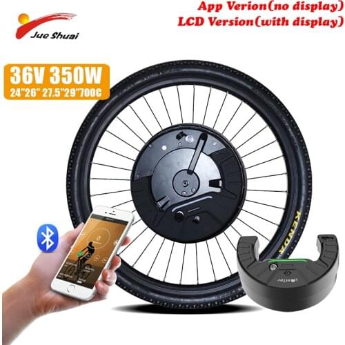 36V 500W Imotor 3.0 Ebike Conversion KIT Bluetooth Electric Bicycle Conversion Kit 20''24''26''29"700C inch Tire 40km/h Max Spe