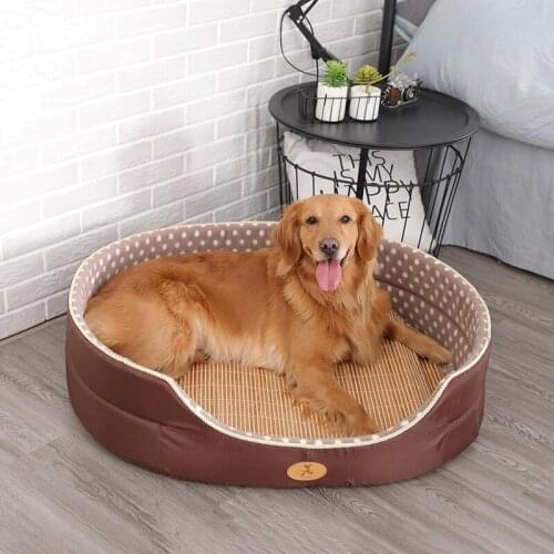 Large Dog Bed Pet Soft Nest Dog Supplies Puppy House Washable Kennel Pets Accessories Cat Supplies Chihuahua Teddy Kitten