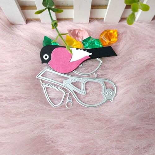New Thrush Bird Metal Cutting Dies Decorative DIY Scrapbooking Steel Craft Die Cut Embossing Paper Cards Stencils