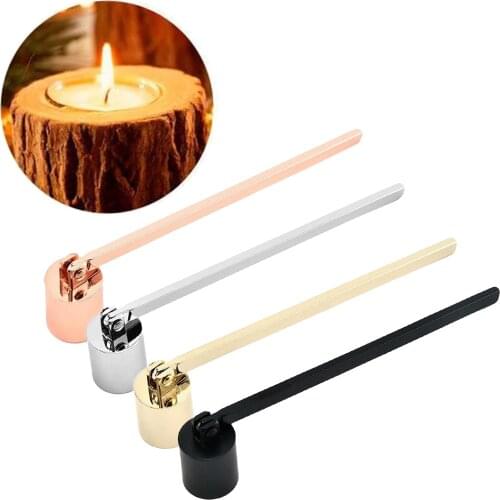 Candle Snuffer Bell Shaped Fire Extinguisher Solid Candle Handle Accs 19.3cm