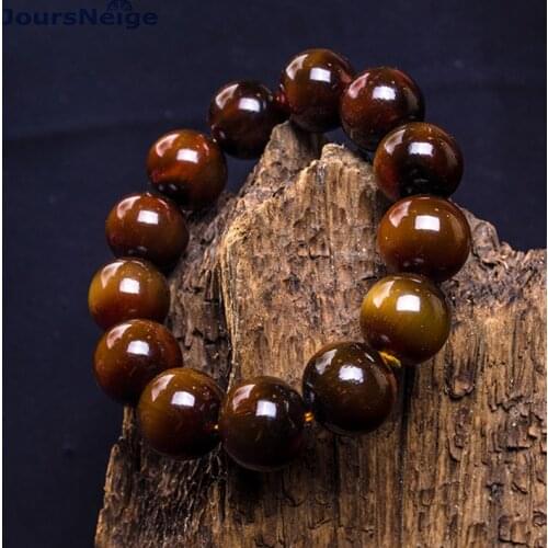 Wholesale Fine Fidelity Natural turtle shell Bracelets Round Bead Bracelets for Women Men Rosary Tibetan Style Bracelet