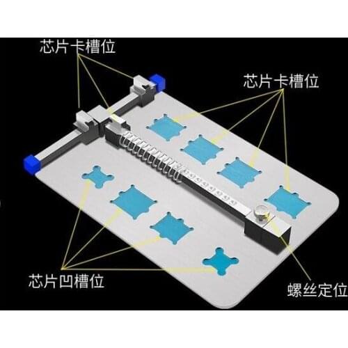 Stainless Steel Circuit PCB Board Fixed Support Mobile Phone Motherboard Repair Fixture Bracket Maintenance Repair Tools Holder