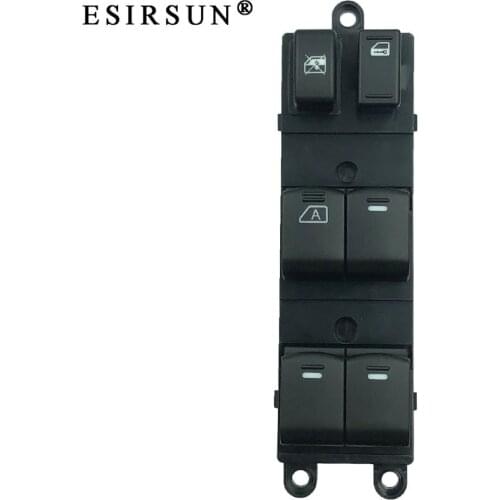 ESIRSUN Electric Power Left Front Window Glass Master Switch Fit For Nissan Versa S SL Tiida C11X SC11X ，25401-ED500