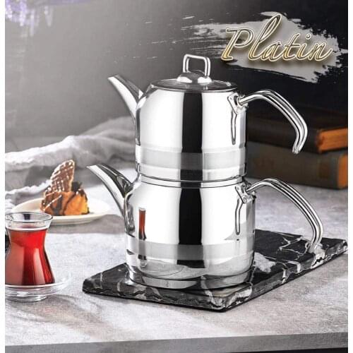 Kahramanlar Enza Platinum Mini Teapot Set 1020-P