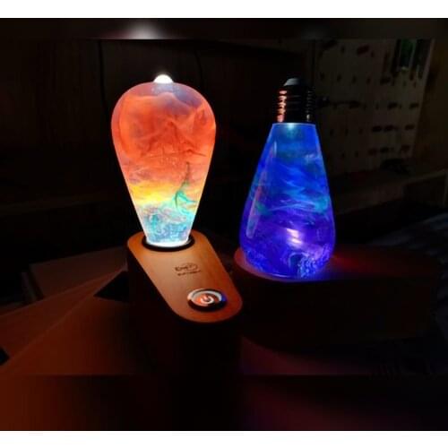 EPLight Resin LED Night Light Bedroom Decor Atmosphere Lamp Induction Esthetics Yeelight Nordic Modern Art Lamps Creative Gift