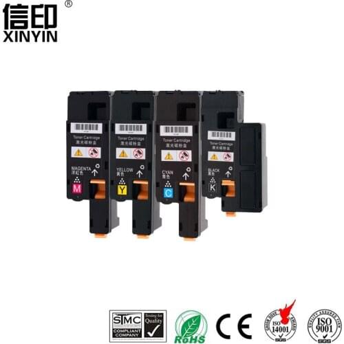 XColor 4PK CP115W Toner Cartridge Compatible for Fuji Xerox CM115w CM115 CM225w CM225 CP115w CP115 CP116w CP225W CP225 printer