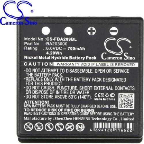CameronSino for HBC FBFUB09N FUB 9NM 6V FUB9NM Linus 4 6 Micron 4 6 Radiomatic Eco Remote Driving Spectrum 1 2 A B battery