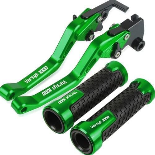 For Kawasaki VERSYS1000 2015-2020 2019 2018 2017 2016 Motorcycle Short Brake Clutch Levers Handlebar Hand Grips VERSYS 1000