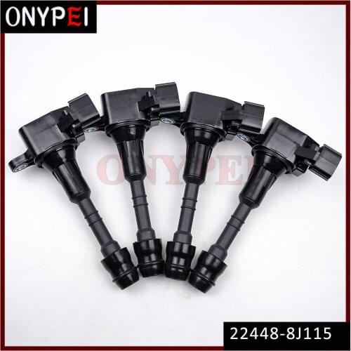4PCS 22448-8J115 22448-8J111 Ignition coils For Nissan NV1500 Altima Frontier Maxima Murano Pathfinder Quest Xterra 3.5L 4.0L