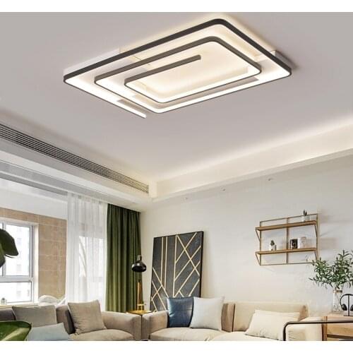 Modern LED Chandeliers Lamp For Bedroom Interior Dining Study Living Room Kitchen Simple Lustre Indoor Lighting Fixtures 90-260V