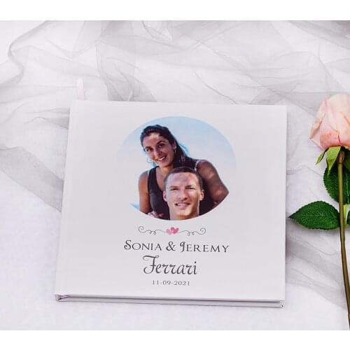 Wedding Guest Book,Photo Guestbook,Photography Wedding Guestbook with Photo,Modern Guestbook,Custom Guestbook,Wedding Gift