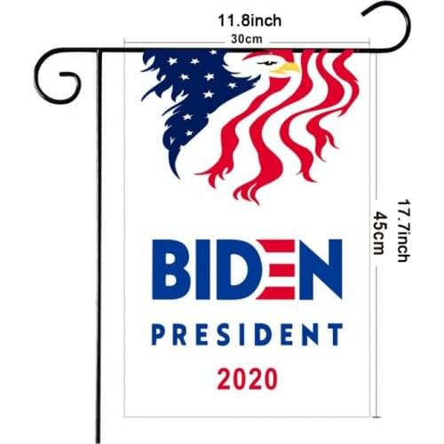 2020 Biden Garden Flags For President Double Sided Premium Outdoor Fabric Decoration Banner For Yard Lawn
