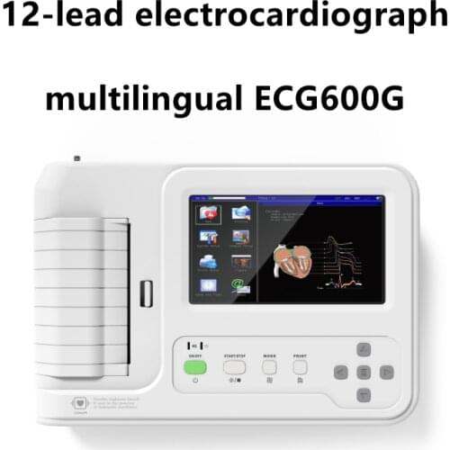 CONTEC ECG600G Touch Screen Digital 6 channel CE FDA