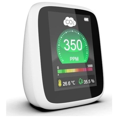 CO2 DM1308 New Monitor Test Indoor Air Quality Digital Carbon Dioxide Temperature Humidity NDIR Sensor Concentration Detection