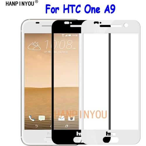 For HTC One A9 5.0" Full Cover Tempered Glass Screen Protector Ultra Thin Explosion-proof Protective Film