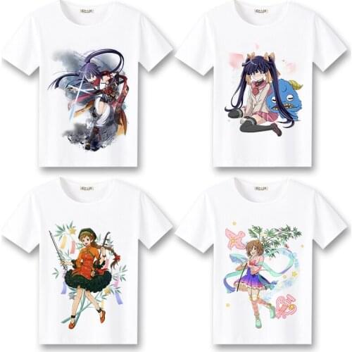 Log Horizon Cosplay T Shirt Shiroe Cartoon Print Summer T-Shirt Women/Men Casual Top Tee Harajuku tshirt Costume