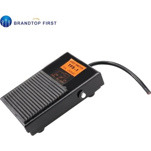 1Pcs metal foot switch stomp foot pedal switch